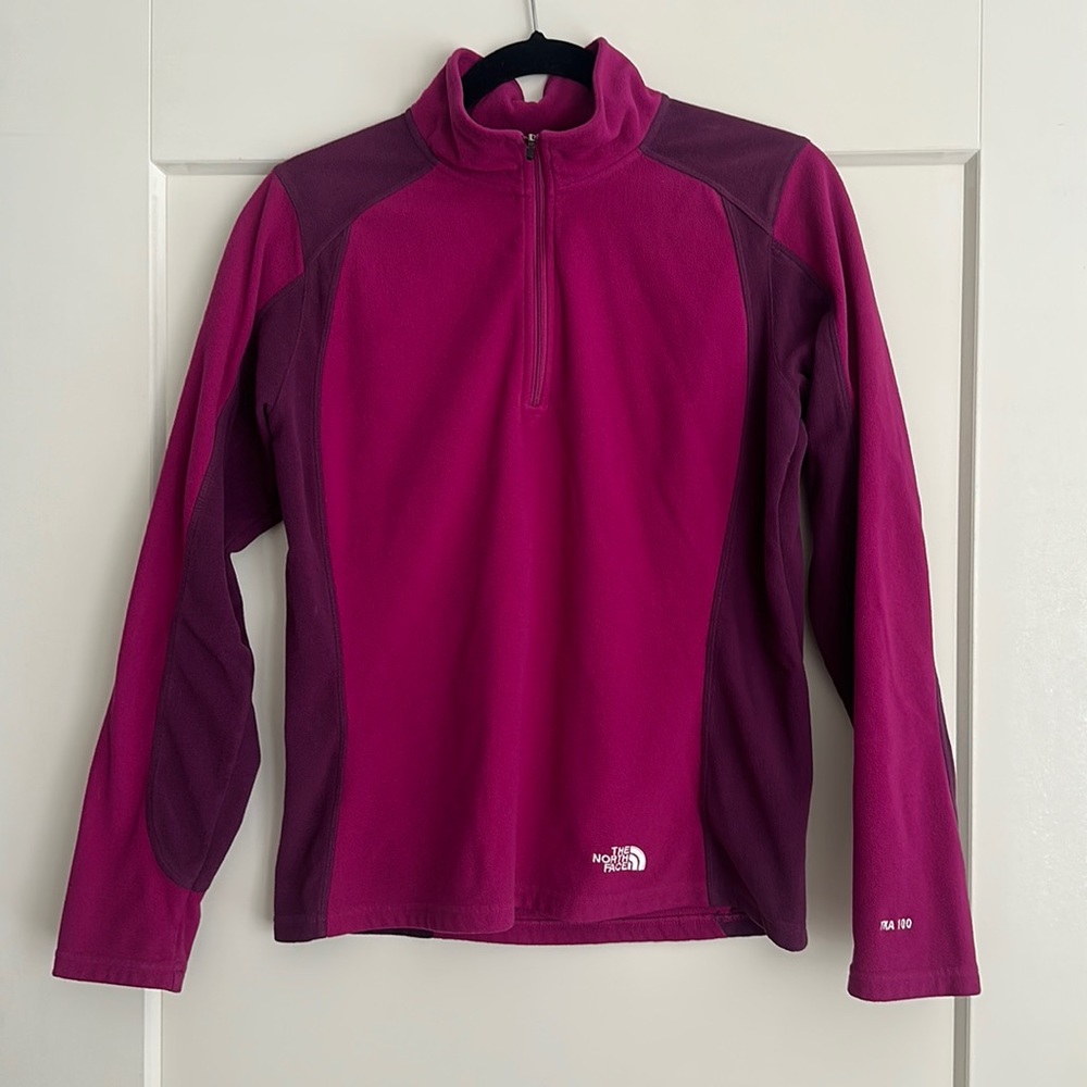 The North Face Women’s Medium 1/4 Quarter Zip Fleece TK100